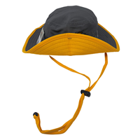 OUKS Bucket Hat - Gold Rim Arrowhead
